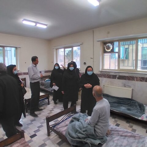 گزارش تصویری ا بازدید از دو مرکز نگهداری و توانبخشی افراد دارای معلولیت ذهنی در این شهرستان