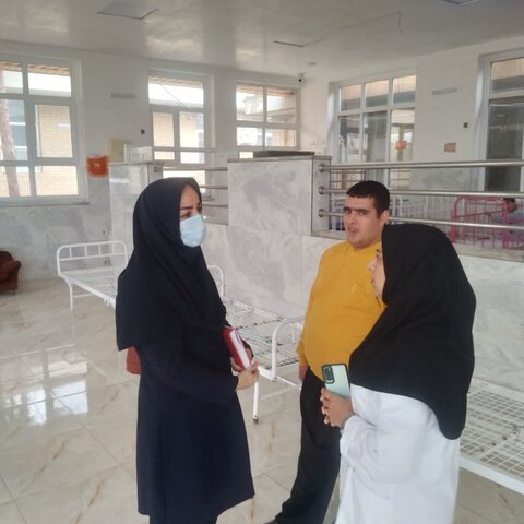 گزارش تصویری ا بازدید از دو مرکز نگهداری و توانبخشی افراد دارای معلولیت ذهنی در این شهرستان
