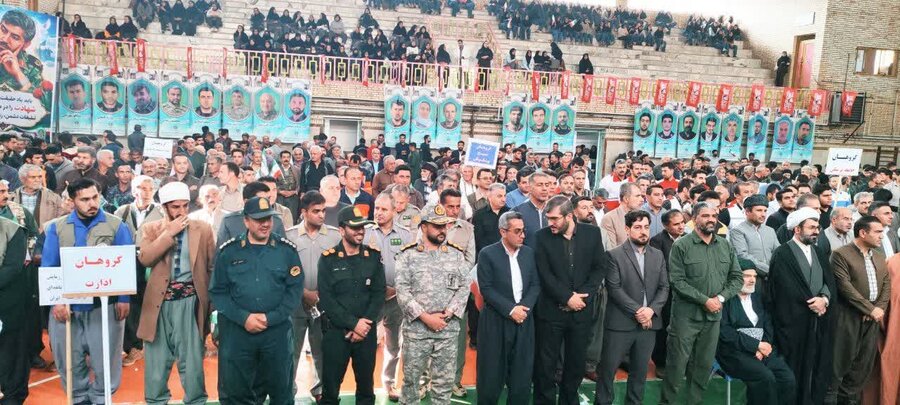 رزمایش بزرگ «جان‌فدا» با حضور مجموعه بهزیستی در سروآباد برگزار شد