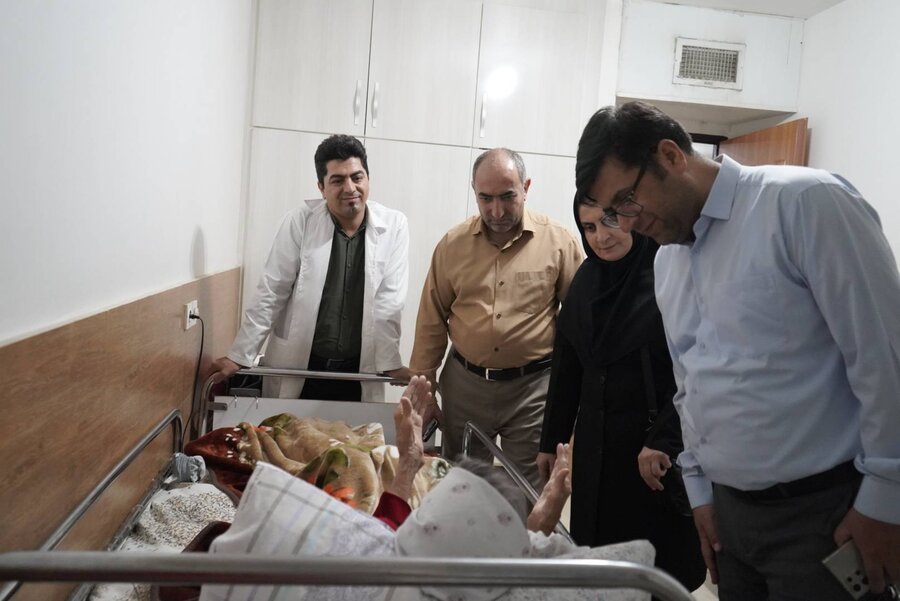 بازدید شبانه و سرزده رئیس اداره بهزیستی مهاباد از مراکز شبانه‌روزی نگهداری