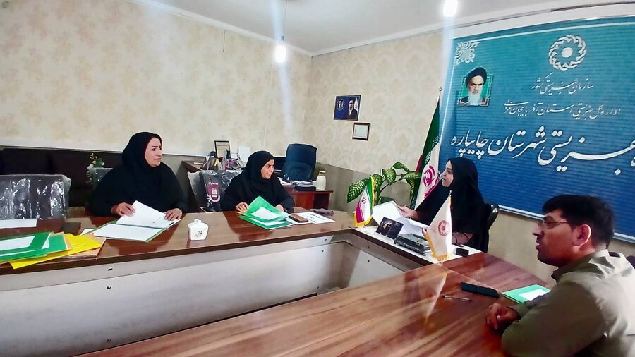 برگزاری جلسه کمیته اشتغال بهزیستی شهرستان چایپاره با هدف بررسی راهکارهای توسعه اشتغال جامعه هدف