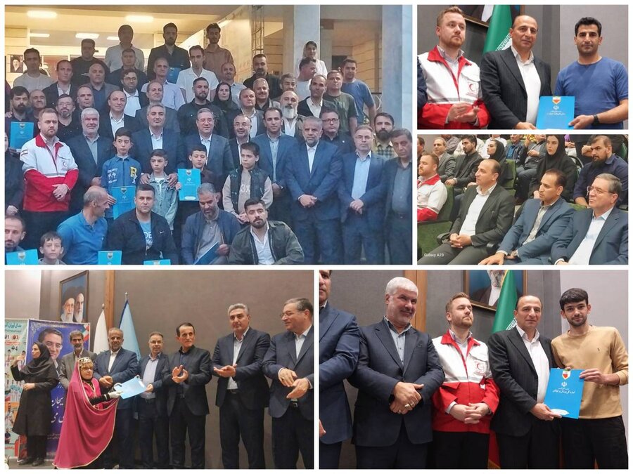 تجلیل از قهرمانان و افتخارآفرینان ورزش ناشنوایان آذربایجان‌غربی