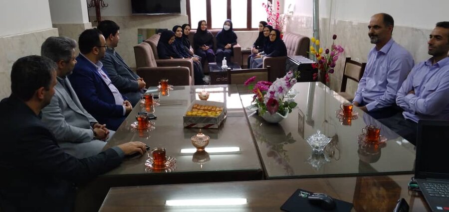 دیدار صمیمانه مدیرکل بهزیستی گیلان با همکاران شهرستان ماسال دیدار صمیمانه مدیرکل بهزیستی گیلان با همکاران شهرستان ماسال