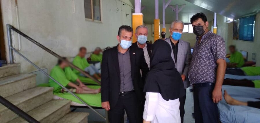 بازدید مدیرکل بهزیستی گیلان از مرکز توانبخشی و مراقبتی شبانه روزی معلولان ذهنی بالای ۱۴ سال مهرورزان رشت بازدید مدیرکل بهزیستی گیلان از مرکز توانبخشی و مراقبتی شبانه روزی معلولان ذهنی بالای ۱۴ سال مهرورزان رشت