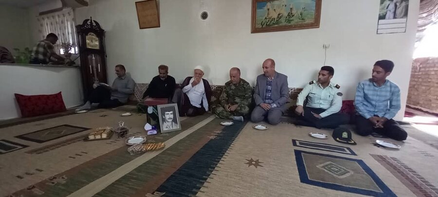 نکا ׀ رئیس اداره بهزیستی شهرستان نکا با خانواده شهدا دیدار کرد - سازمان ...