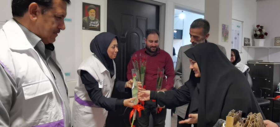 سازمان بهزیستی - نکا| بازدید فرماندار شهرستان نکا از مرکز اورژانس ...