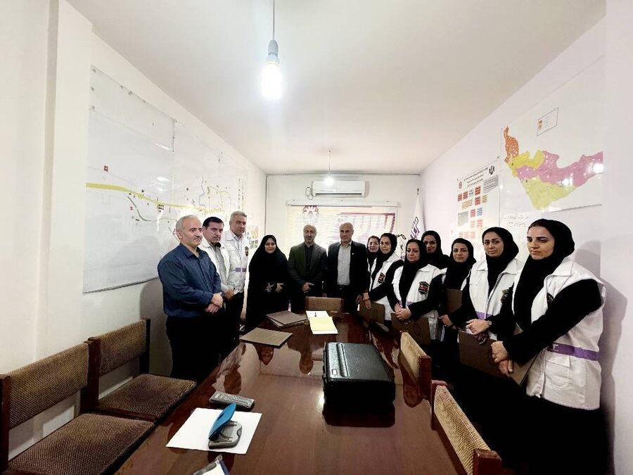 سازمان بهزیستی - نکا| بازدید فرماندار شهرستان نکا از مرکز اورژانس ...